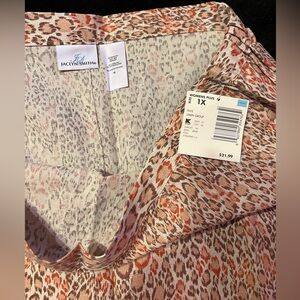 NWT Jaclyn Smith Summer Skirt Women’s size 1xl